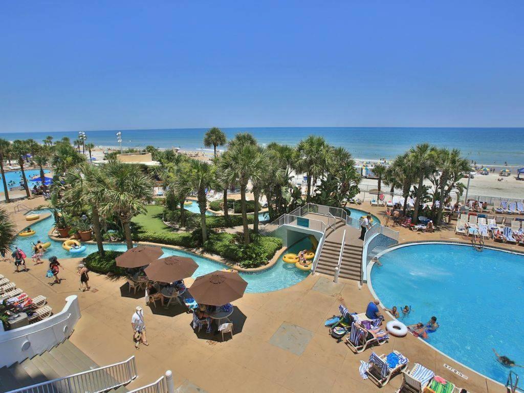 1 Bedroom Direct Oceanfront Condo Wyndham Ocean Walk Resort - Daytona Funland 703 Daytona Beach Exterior photo